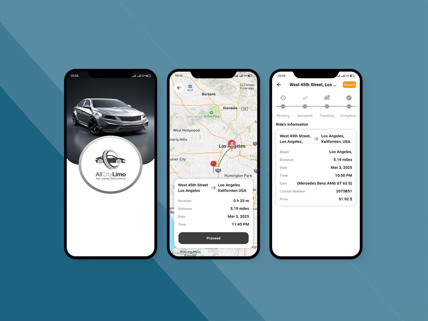 All City Limo App
